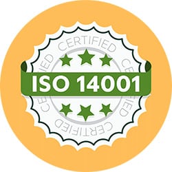 ISO14001-tanúsítvány