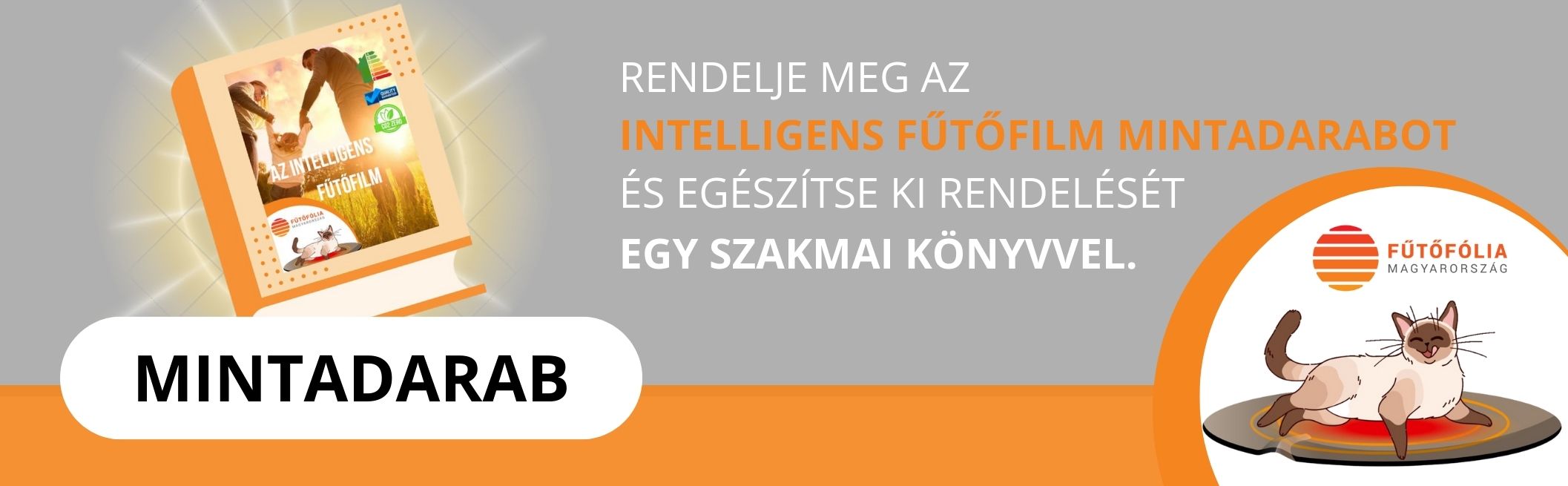 Intelligens fűtőfilm mintadarab